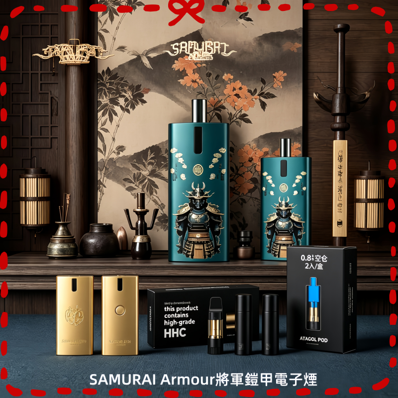 將軍SAMURAI-Armour鎧甲電子煙主機空倉煙彈.png 將軍SAMURAI Armour鎧甲電子煙主機空倉煙彈官網:圖片 1